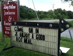 Long Hollow Jamboree Sign - 2016 Nashville Pedal Steel Jam Show