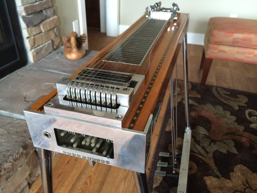 Pedal Steel Amp Features - E9 Neck 1978 Marlen