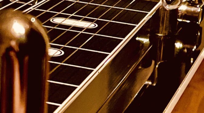 E9 Pedal Steel - Chord Charts for Major Chords using the E Knee Lever