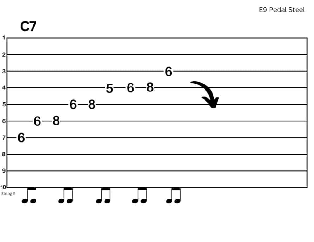 Practice Exercises to Improve Bar Control (E9 Pedal Steel)