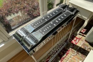 pedal steel guitar setup