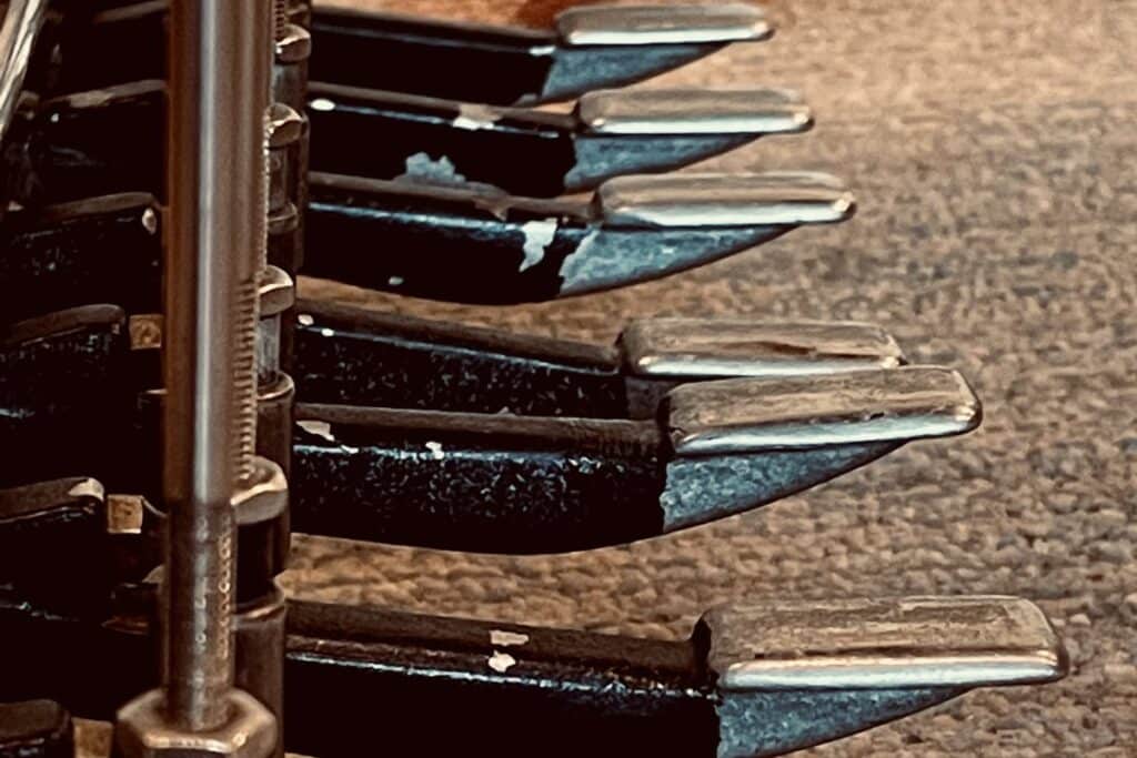 a pedal steel's foot pedals
