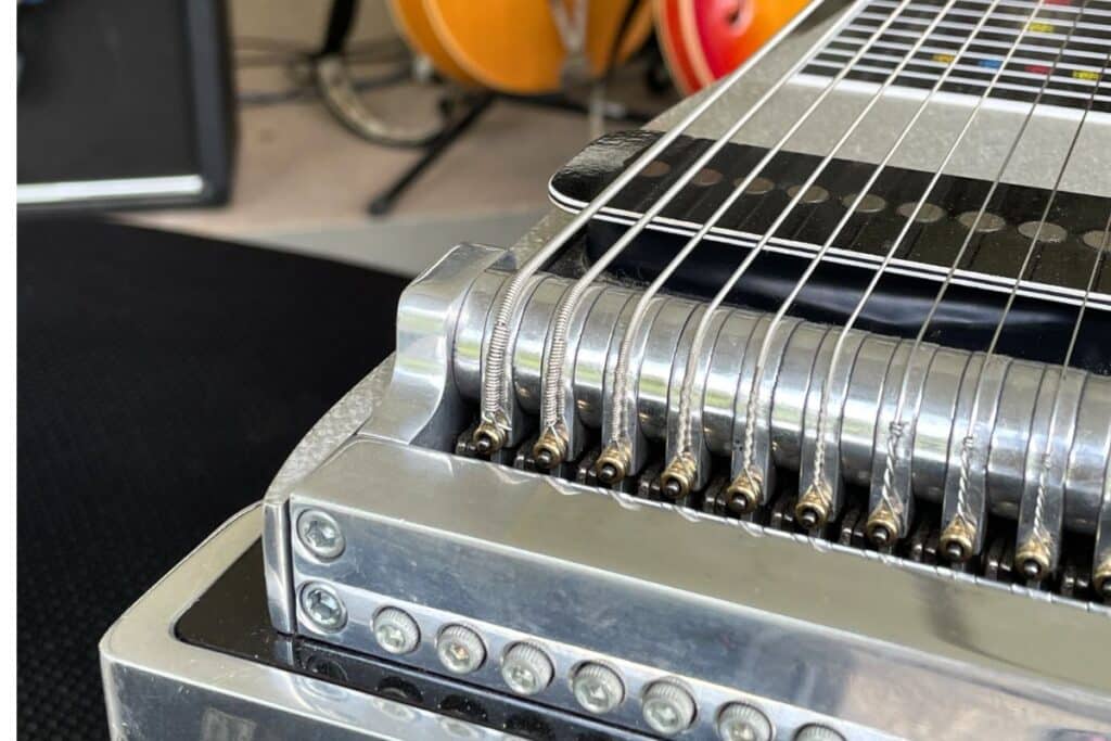 pedal steel changer layout closeup
